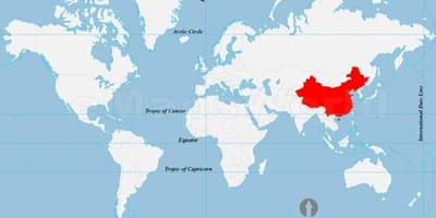 Chinês mapa