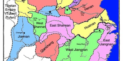 China mapa história