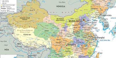 Política China mapa